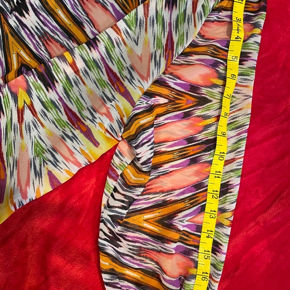 New Directions Blouse Bright Colors - Picture 11 of 11